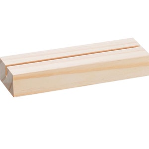 Supporto per biglietti di affermazione, supporti da tavolo in legno, porta biglietti in legno, supporto per segnaposto, porta numeri da tavolo, portafoto, supporti per inviti