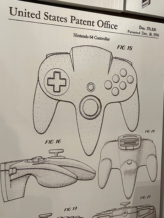 Nintendo 64 Controller Drawing Brawler64 Color Edition V2 Retro