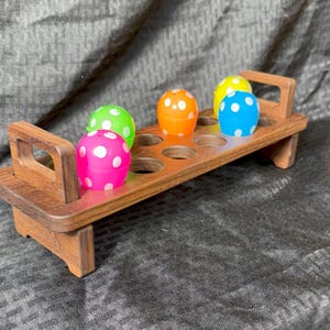 Farm Fresh Dozen: Handcrafted Wooden Egg Tray