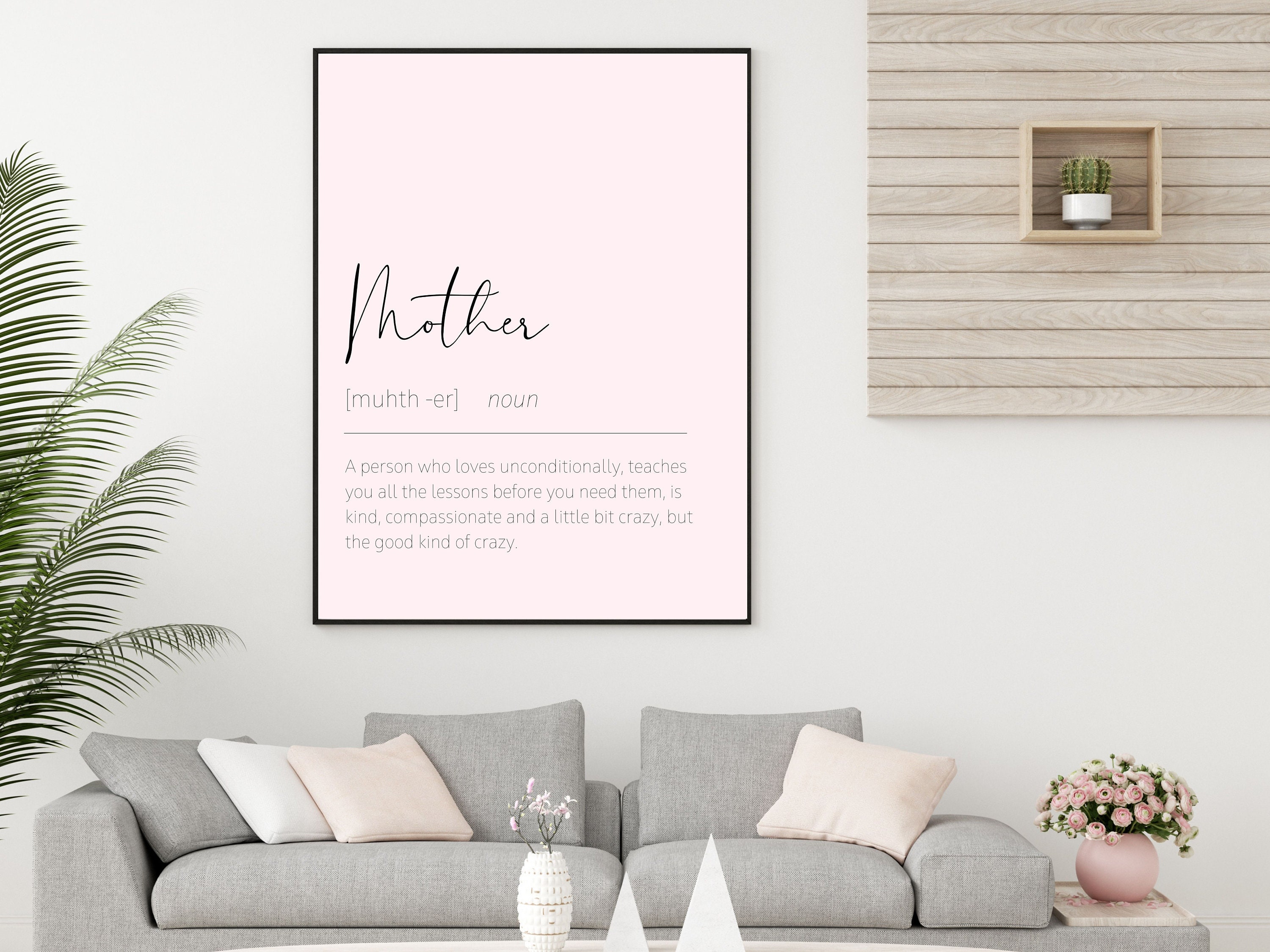Mothers Day Mother Wall Art Digital Download Instant - Etsy