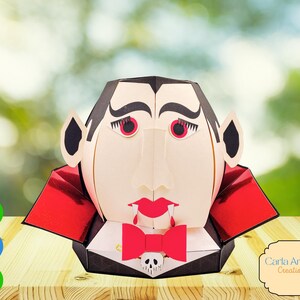 Vampire Head SVG: DIY Halloween Party Decoration (Digital Download)