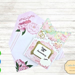 Tarjeta de aniversario importante - Tarjeta de aniversario SVG - Tarjeta de aniversario número 50 SVG