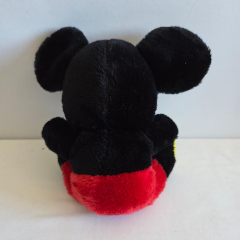 Peluche vintage de Mickey Mouse de Disney, marca R Dakin & Co., de 8 pulgadas, juguete de peluche coreano. imagen 2