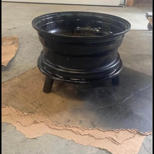 Rim Welded Fire Pit Etsy