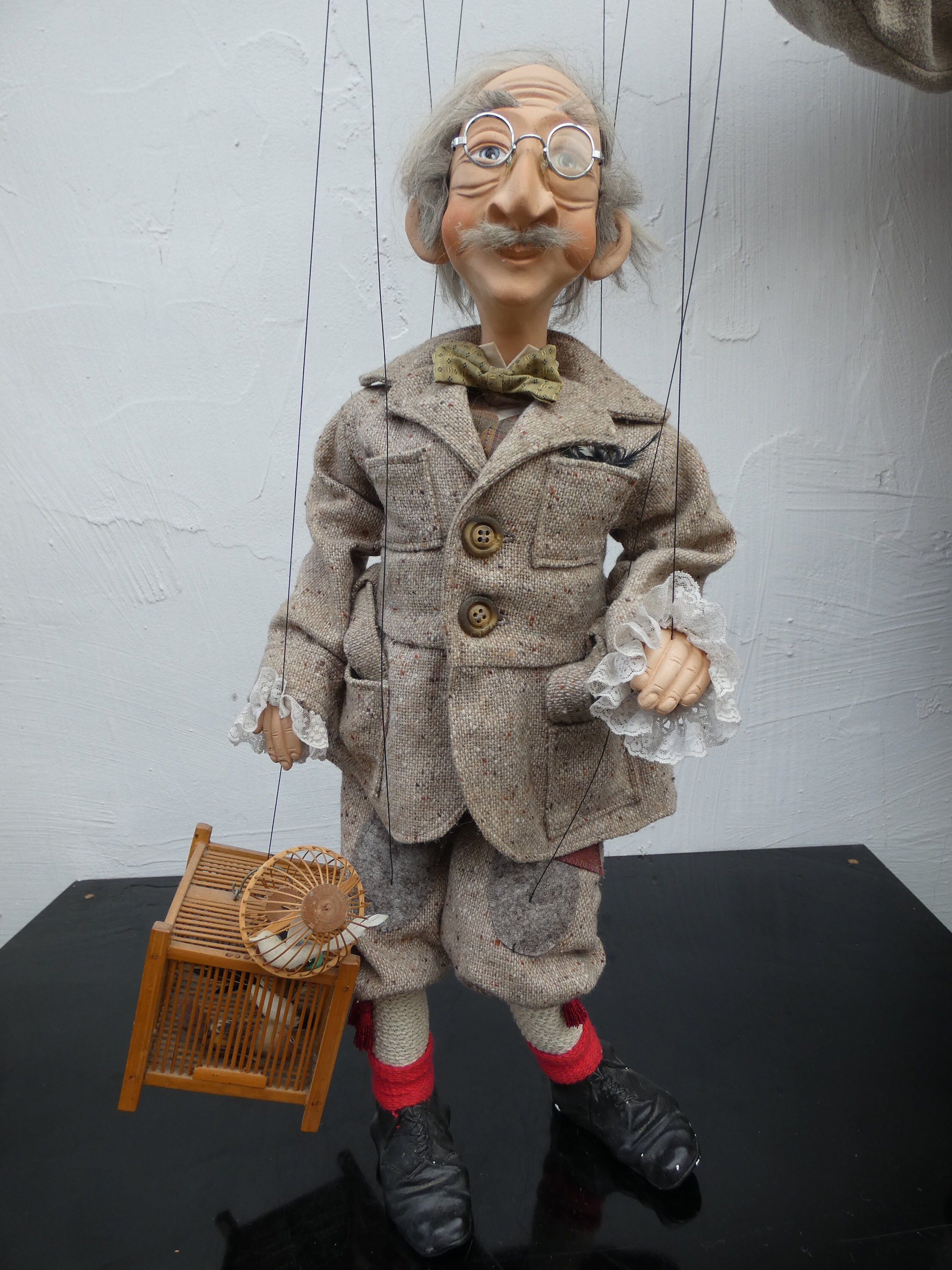 Theater Figur. Ornithologe aus den Etsy