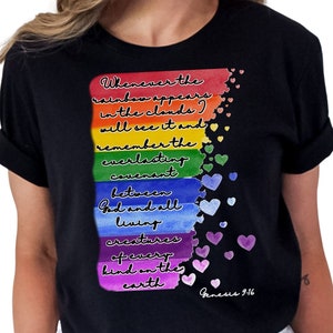 Take Back The Rainbow Shirt Genesis 9:16 God's Covenant Promise Not Pride God's Rainbow