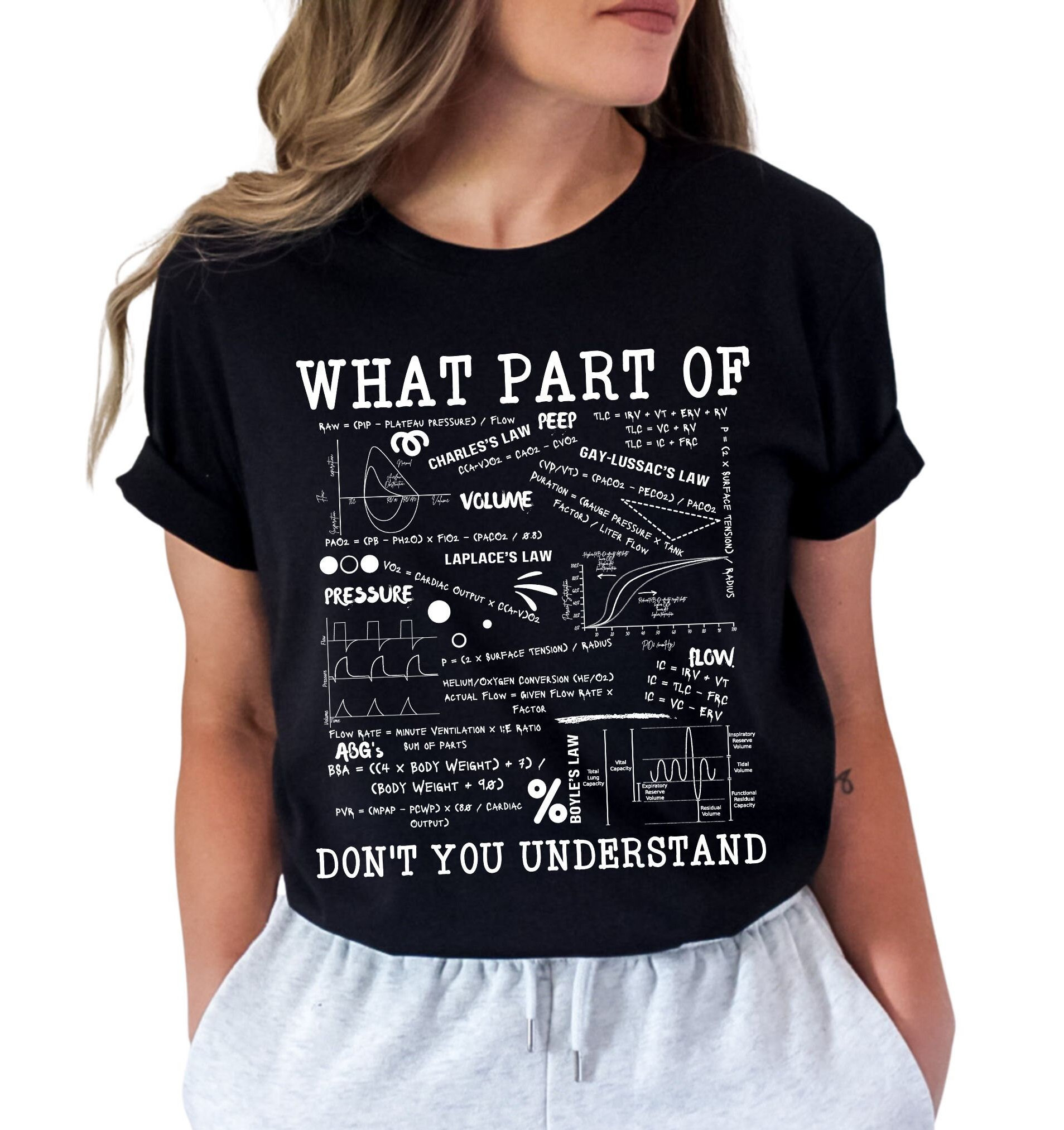 What Part of Funny Respiratory Therapist Shirt Ventilator