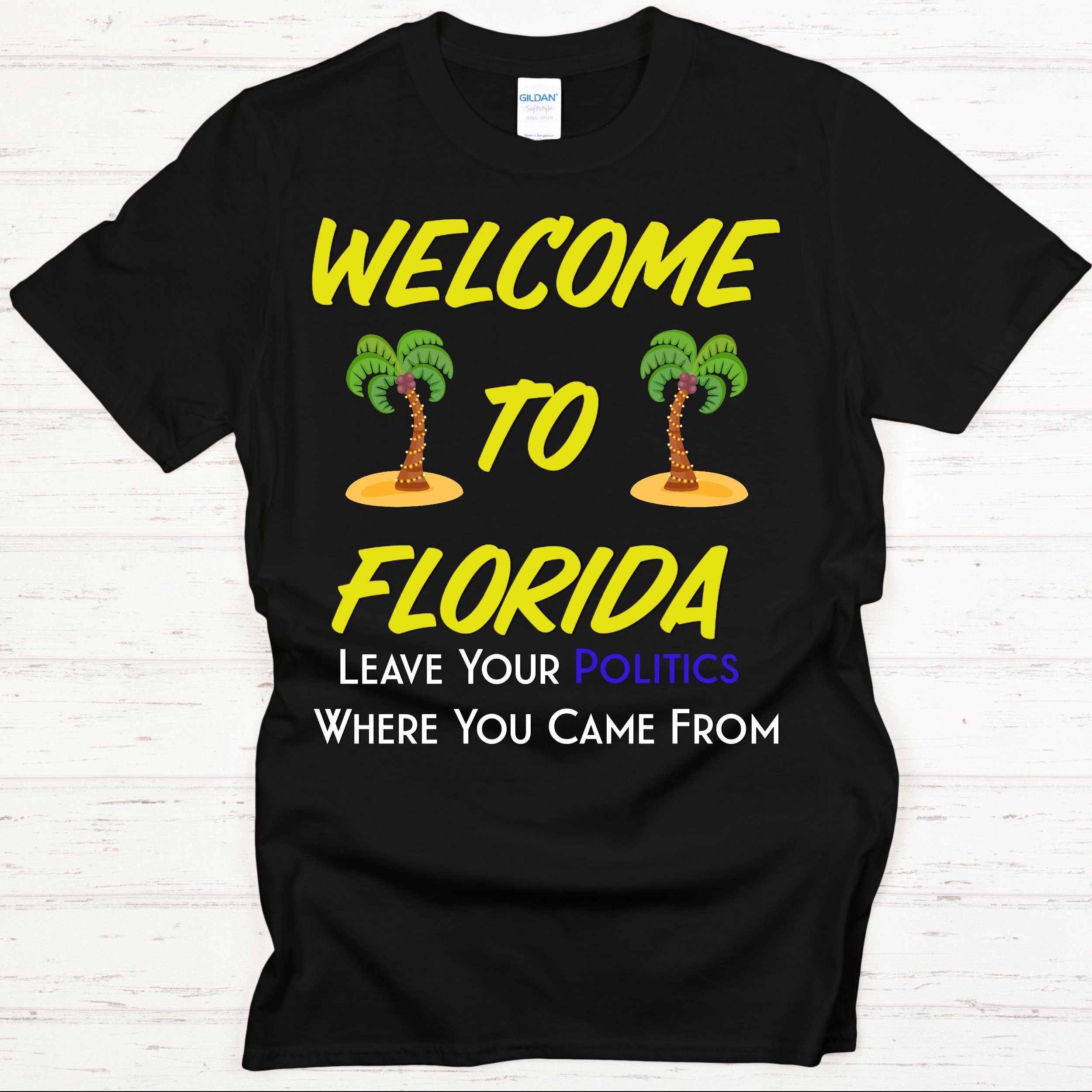 Welcome to Florida Shirt Florida State Shirt Miami Florida | Etsy