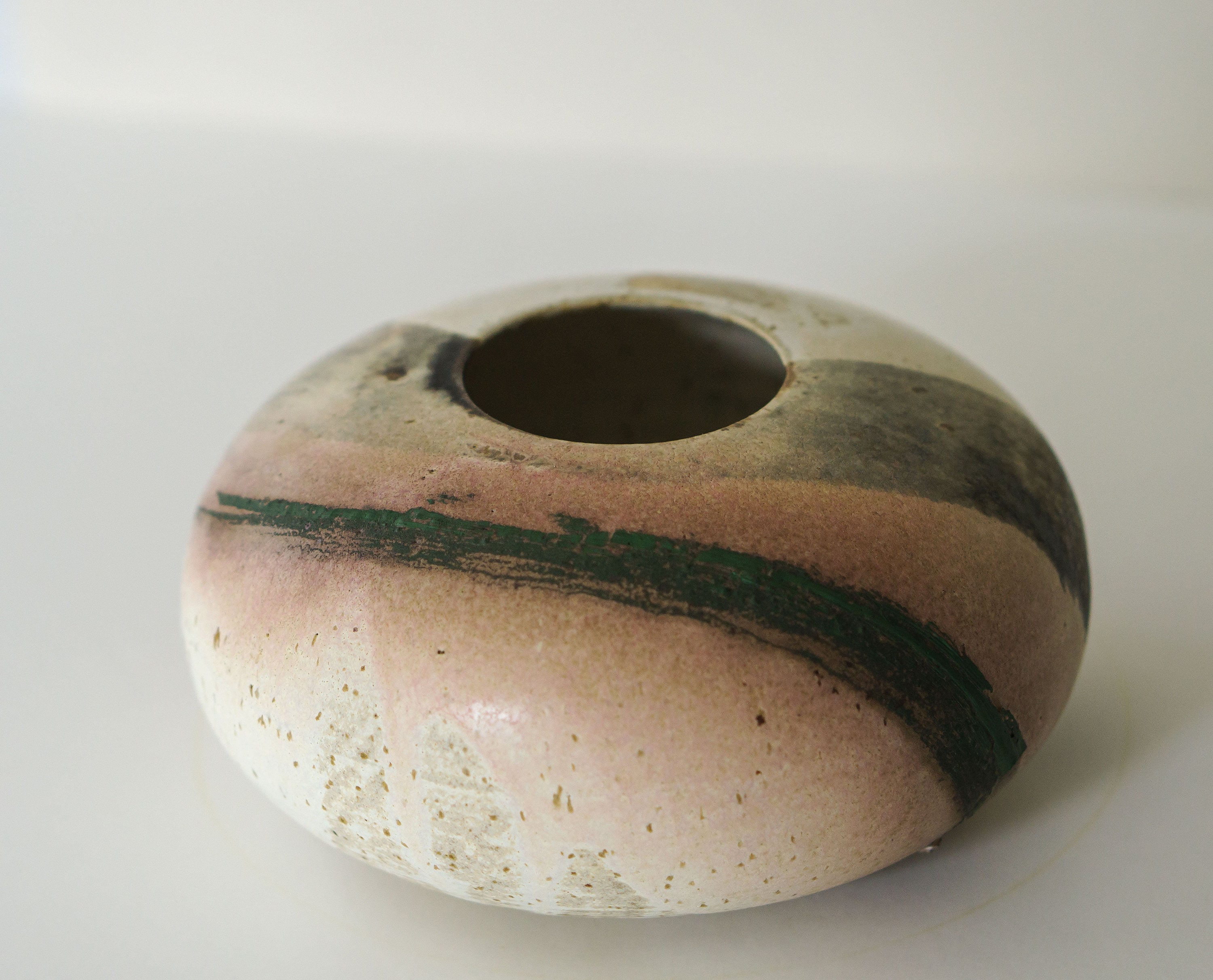 Rustic Flower Vase Unique Mid Century Modern Vase Ceramic - Etsy