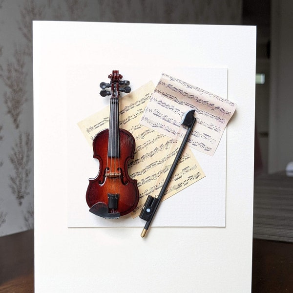 3D Musical Instrument Cards