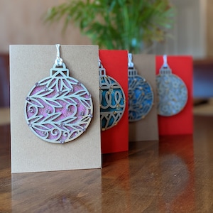 Cartes de Noël 3D faites main