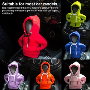 Custom shift knob hoodie