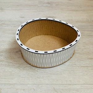 Egg box, laser cutting project, files SVG DXF CDR vector plans, files Instant download, cnc pattern, cnc cut, laser cut