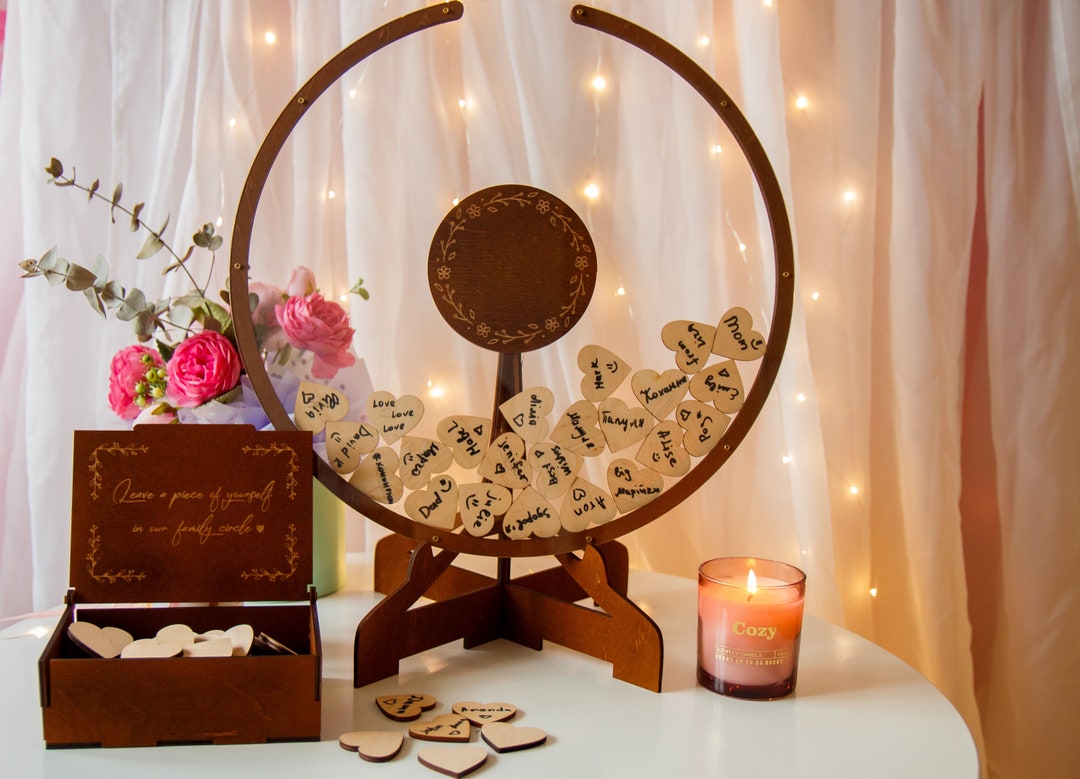 Wedding Guest Book Svg File Svg Wedding Svg Guest Book Etsy