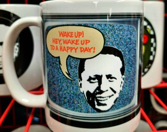 Tom Peterson WAKE UP! Ceramic Mug (Portland, OR)