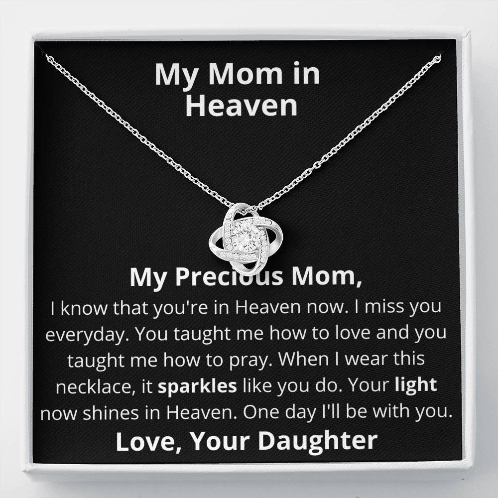 Meine Mutter im Himmel Halskette Erinnerung Mama im Himmel Etsy