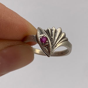 Vintage USSR zilveren 925 ring