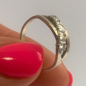 Vintage Gold-Plated Silver 925 Ring