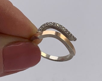 Bague Ancienne En Argent 925 Vintage URSS - Bijou Ethnique Occasion Bon état