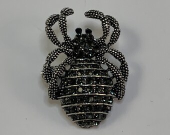 Spider Brooch, Insect Brooch, Insect Jewelry, Bug Brooch, Bug Jewelry