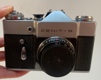 Vintage Camera Zenit B with Industar 50-2 3.5/50mm