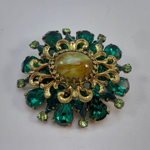 Vintage Czech Brooch