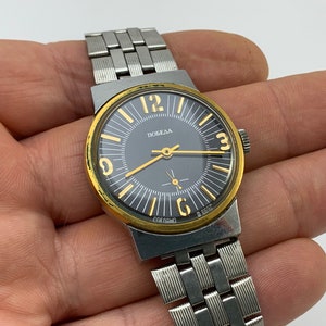 Vintage USSR Wrist Watch Pobeda