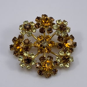 Vintage Czech Brooch