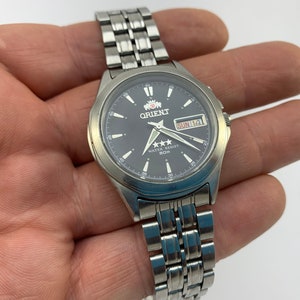 Reloj orient water resist 50m new arrivals