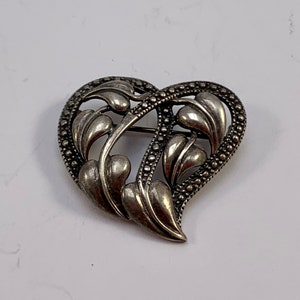 Vintage Silber 925 Brosche