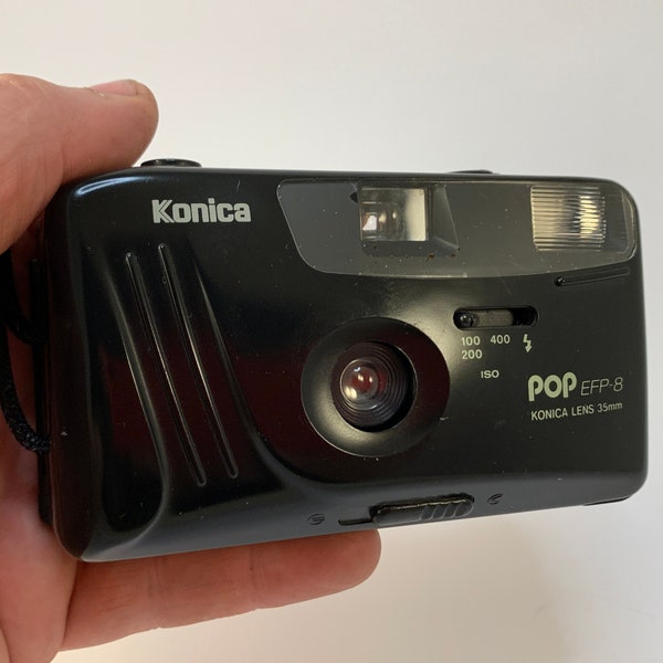 Konica Pop EFP-8 Point & Shoot Film Camera