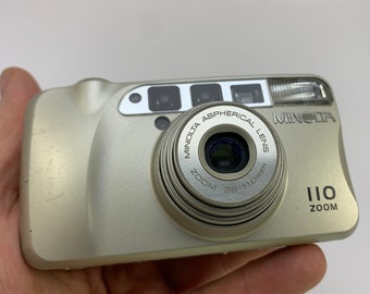 Minolta 110 Zoom Point & Shoot Film Camera
