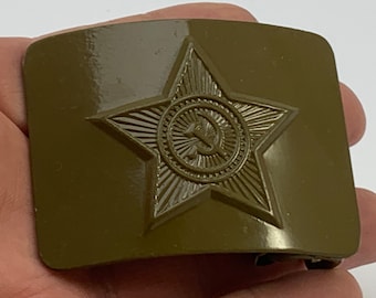 Vintage USSR Military Belt