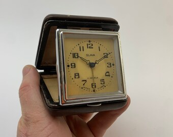 Vintage Europa Quartz Travel clock - Etsy 日本