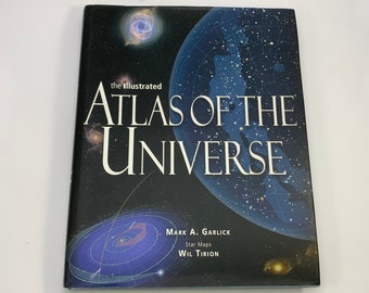 Atlas vintage del universo por el libro ilustrado