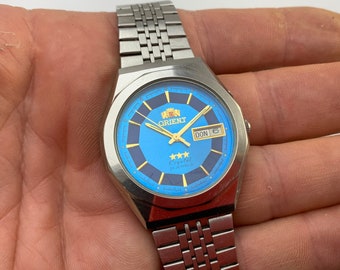 Orient Wrist Watch Crystal 21 Jewels Etsy