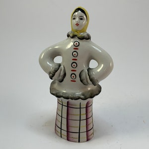 Vintage Gzhel UdSSR Porzellan Figur