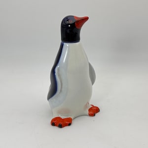 Vintage Lomonosov LFZ USSR Porcelain Decanter Penguin
