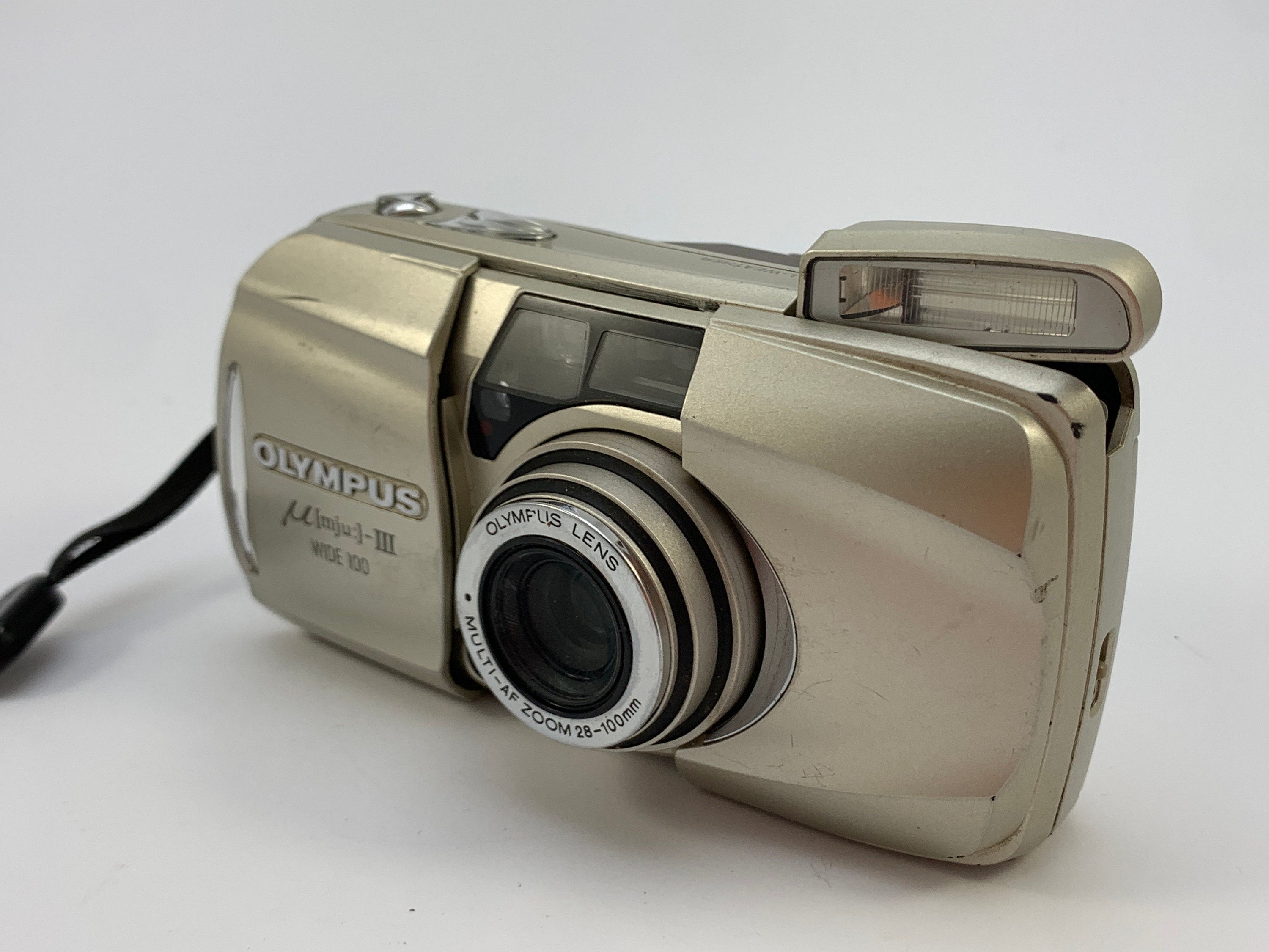 定番の冬ギフト Olympus Mju III Wide 100 Point & Shoot Film Camera - Etsy フィルムカメラ