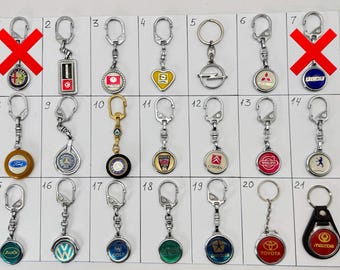 Vintage Automotive Keychain