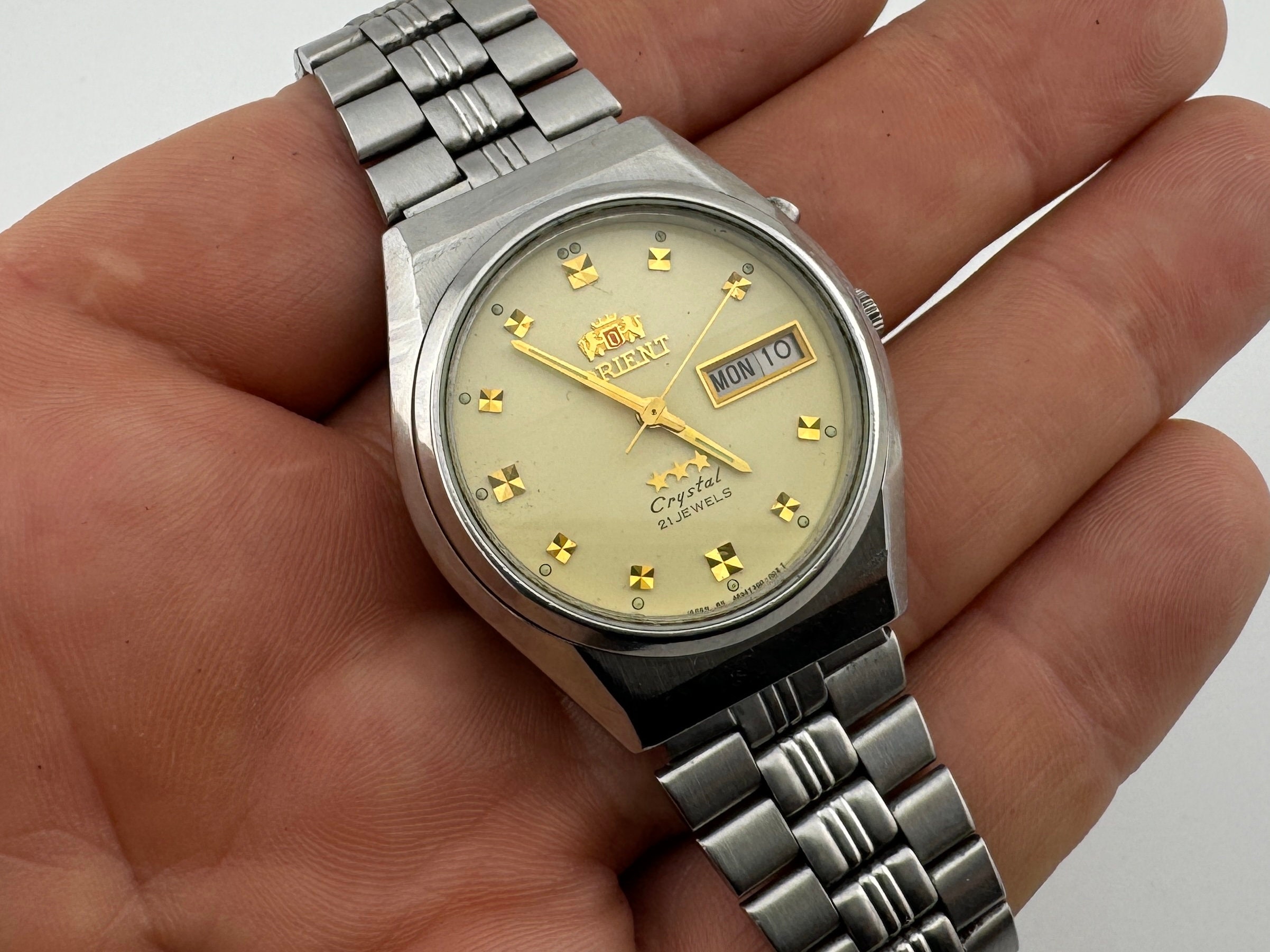Orient Wrist Watch Crystal 21 Jewels - Etsy