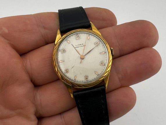 Swiss Lipar Ancre 17 Rubis Wrist Watch 1960s - Etsy