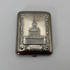 Vintage USSR Cigarette Case