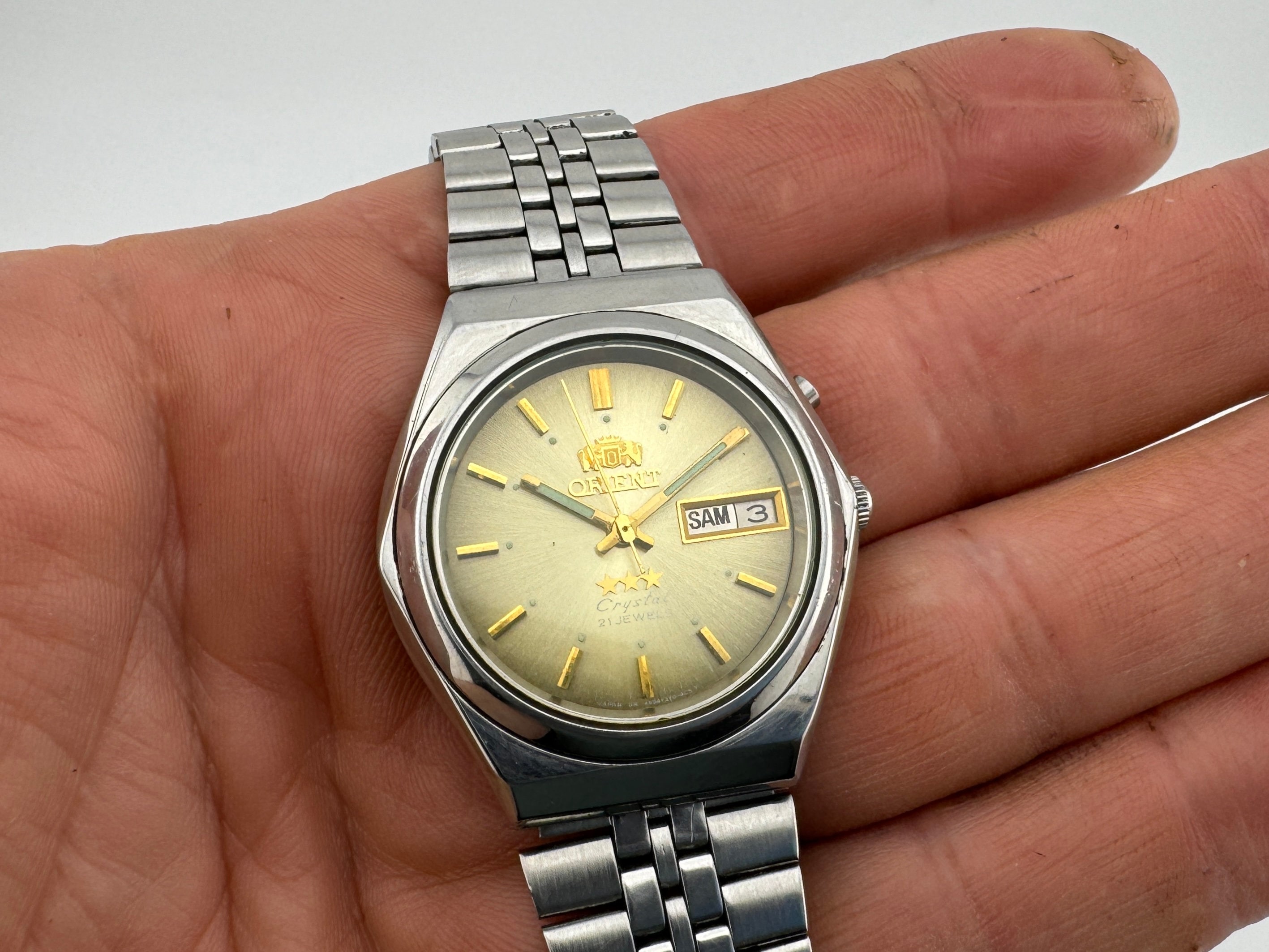 Orient Wrist Watch Crystal 21 Jewels - Etsy Orient Wrist Watch Crystal 21 Jewels - Etsy