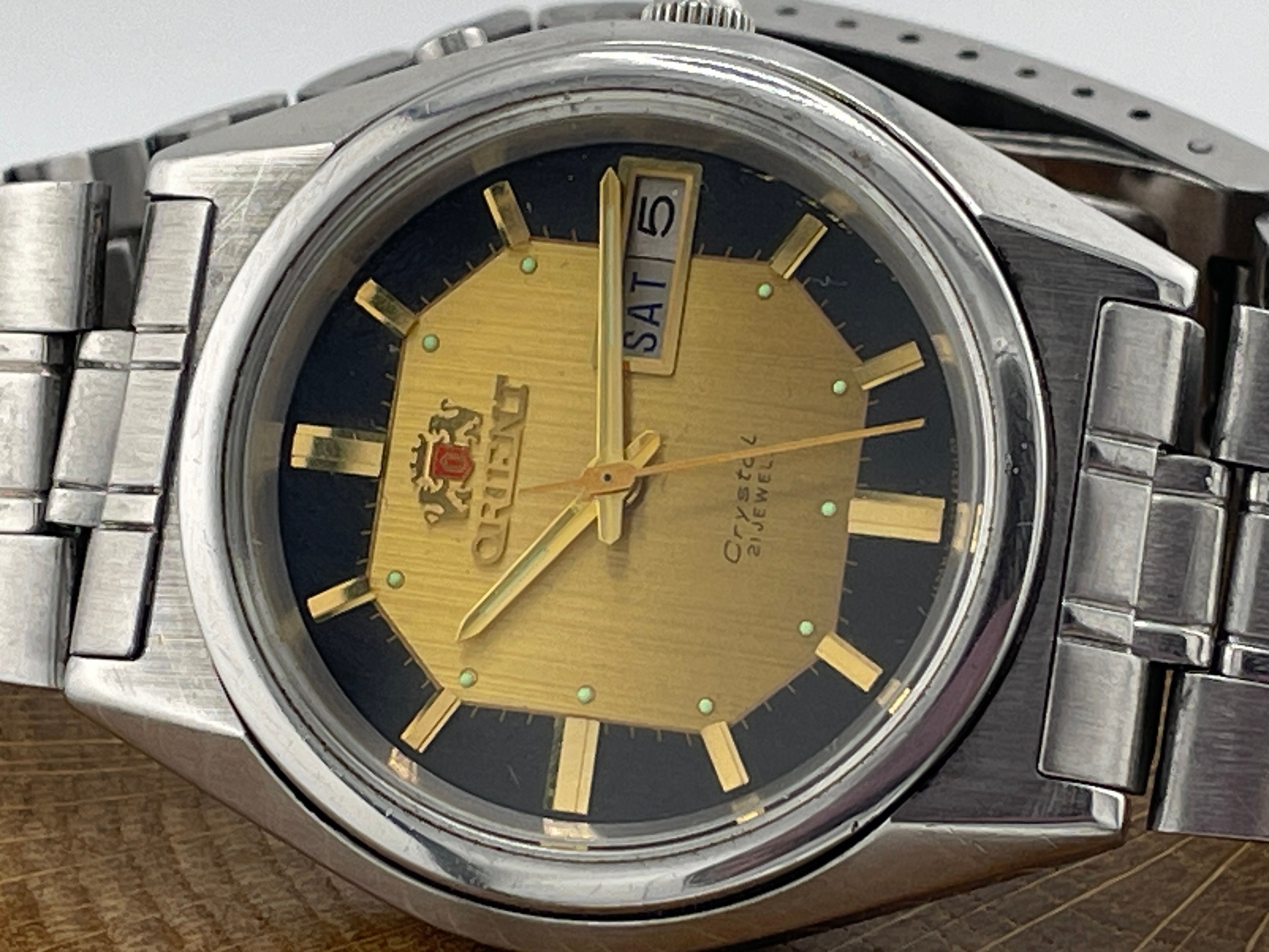 1900 ORIENT Automatic watch EM4J-CO 21 jewels in working