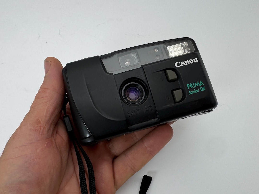 Canon Prima Junior DX Point & Shoot Film Camera - Etsy