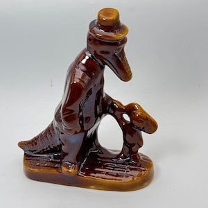 Vintage USSR Ceramic Figurine Gena the Crocodile