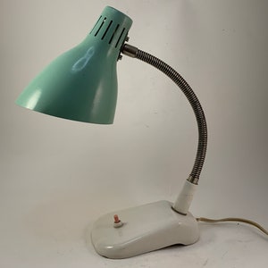 Vintage USSR Desk Lamp With Table Mount