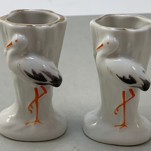 Set of 2 Vintage Baranovka USSR Porcelain Vases