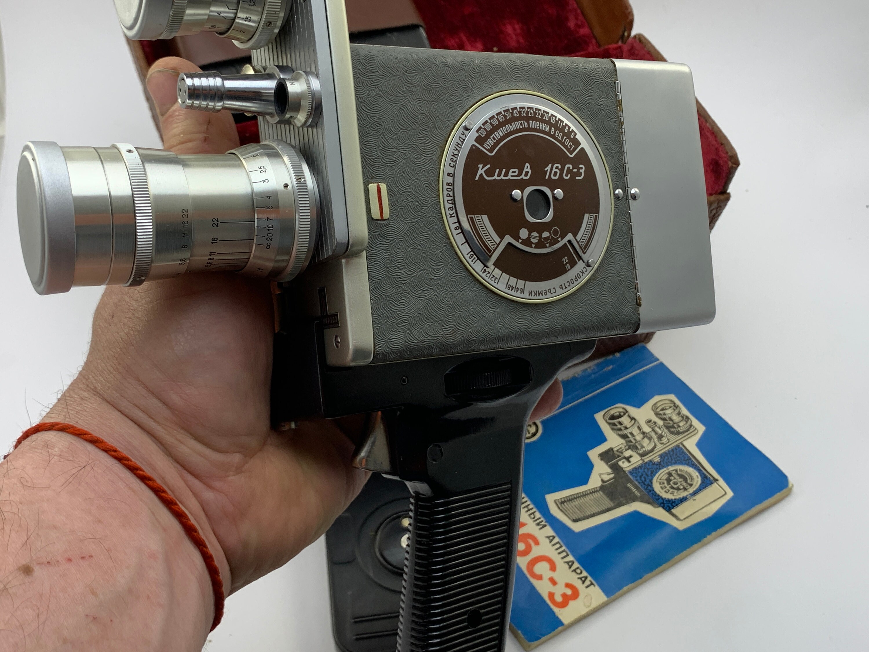 16mm video camera